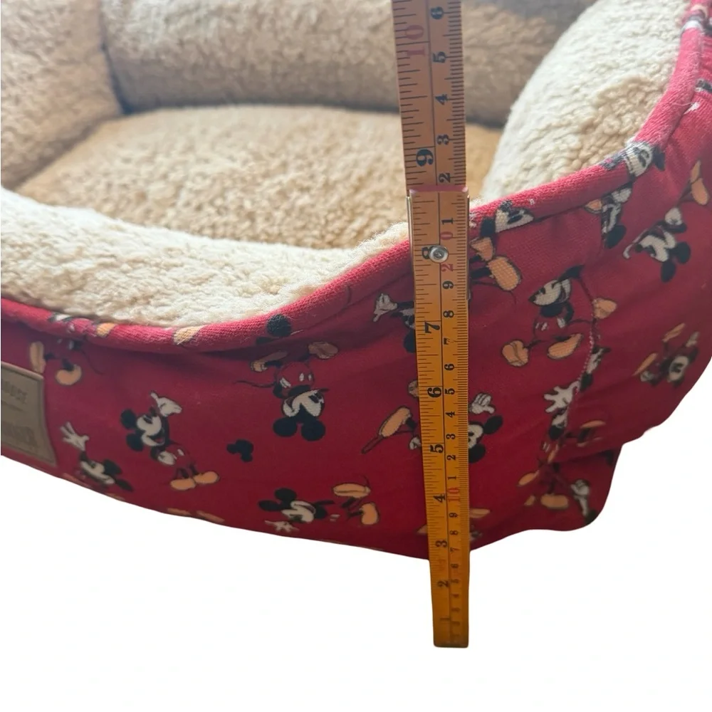 Harry Barker Tossed Cuddler Mickey Mouse Pet Bed